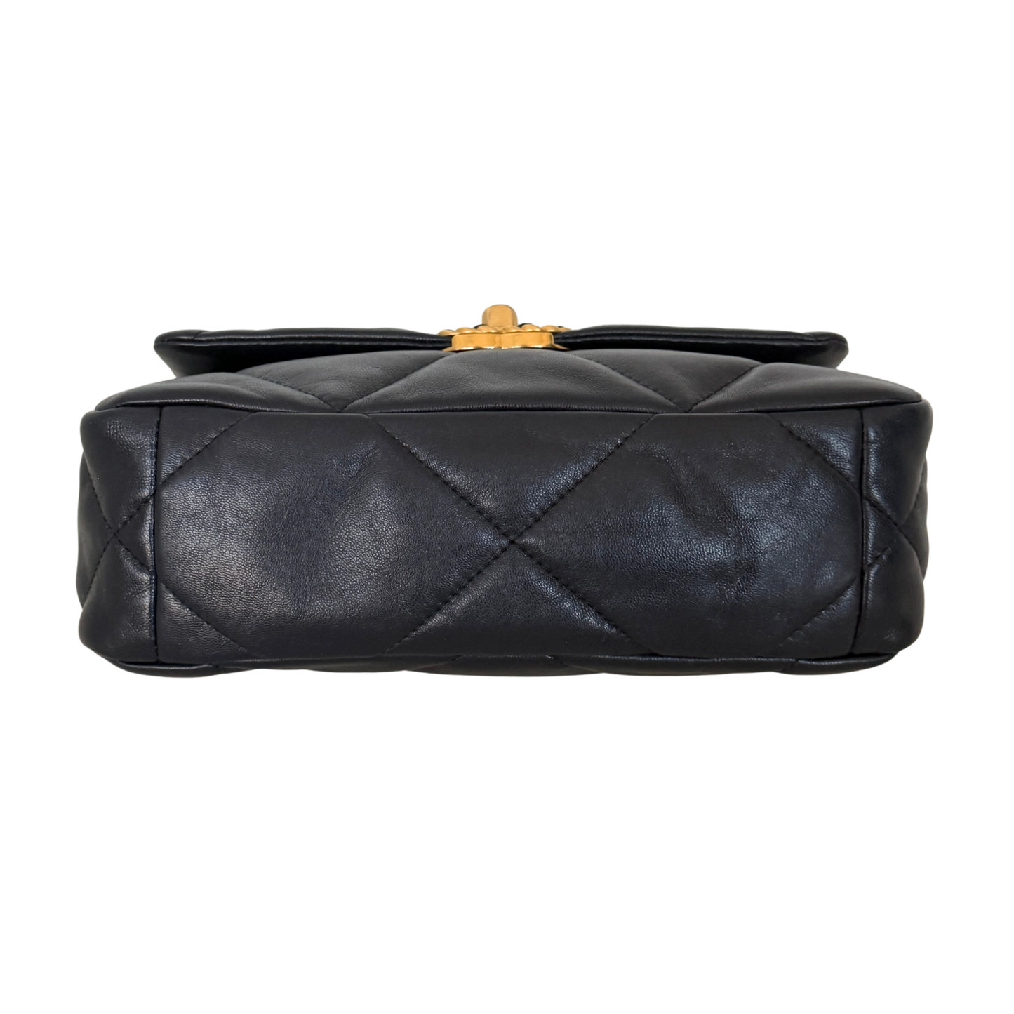 Chanel 19 Flap Bag Small Tasche Lammleder Navy Fullset / neuwertig