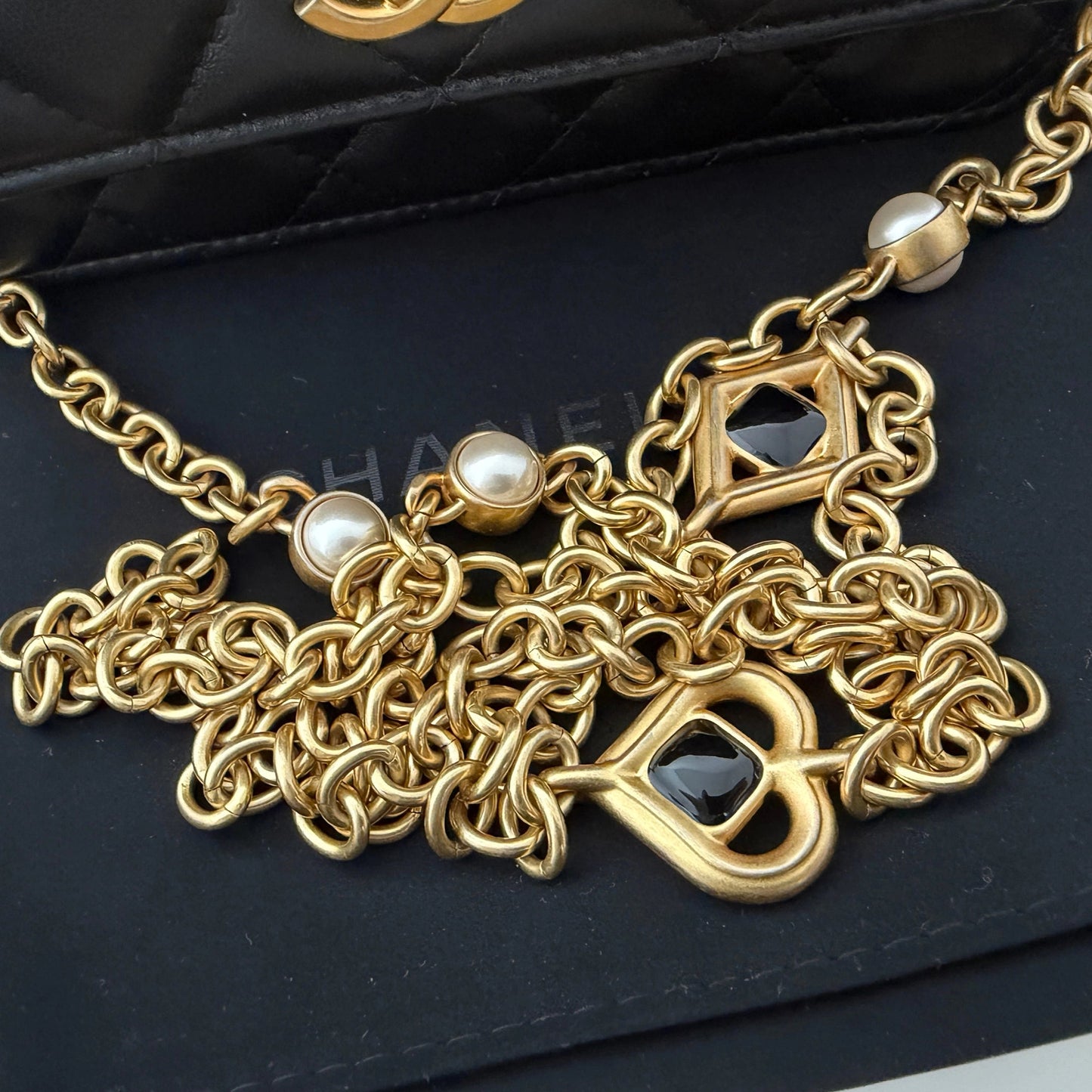 Chanel Wallet on Chain Phone Holder on Chain limited Edition Fullset / neuwertig Chanel