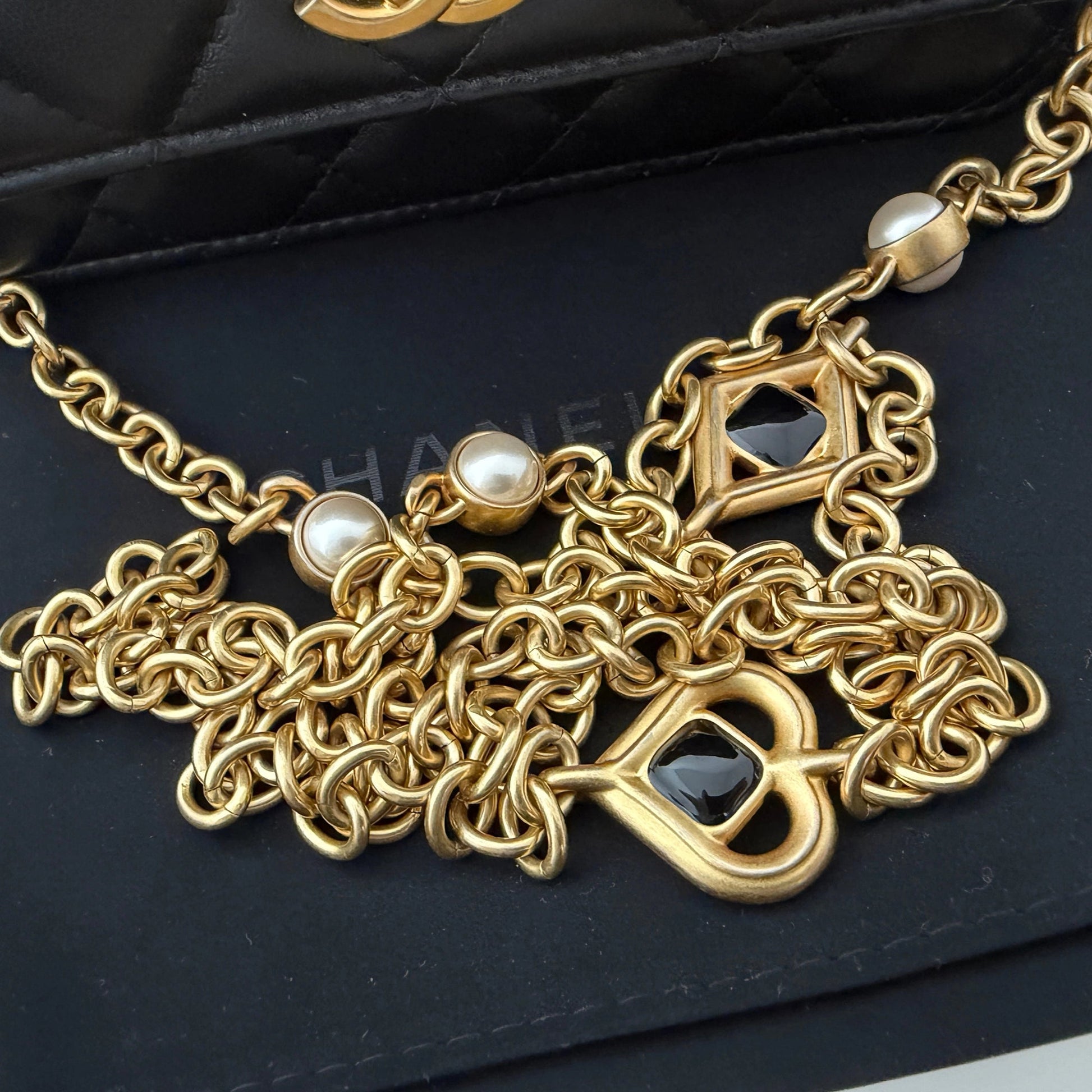 Chanel Wallet on Chain Phone Holder on Chain limited Edition Fullset / neuwertig Chanel