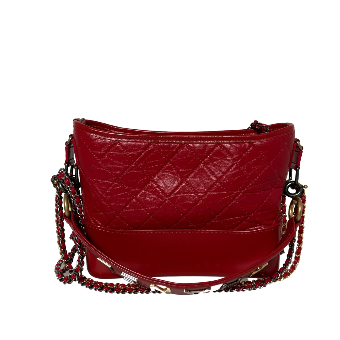 Chanel Gabrielle Small Hobo Bag rot 2020 Fullset / Sehr gut Chanel
