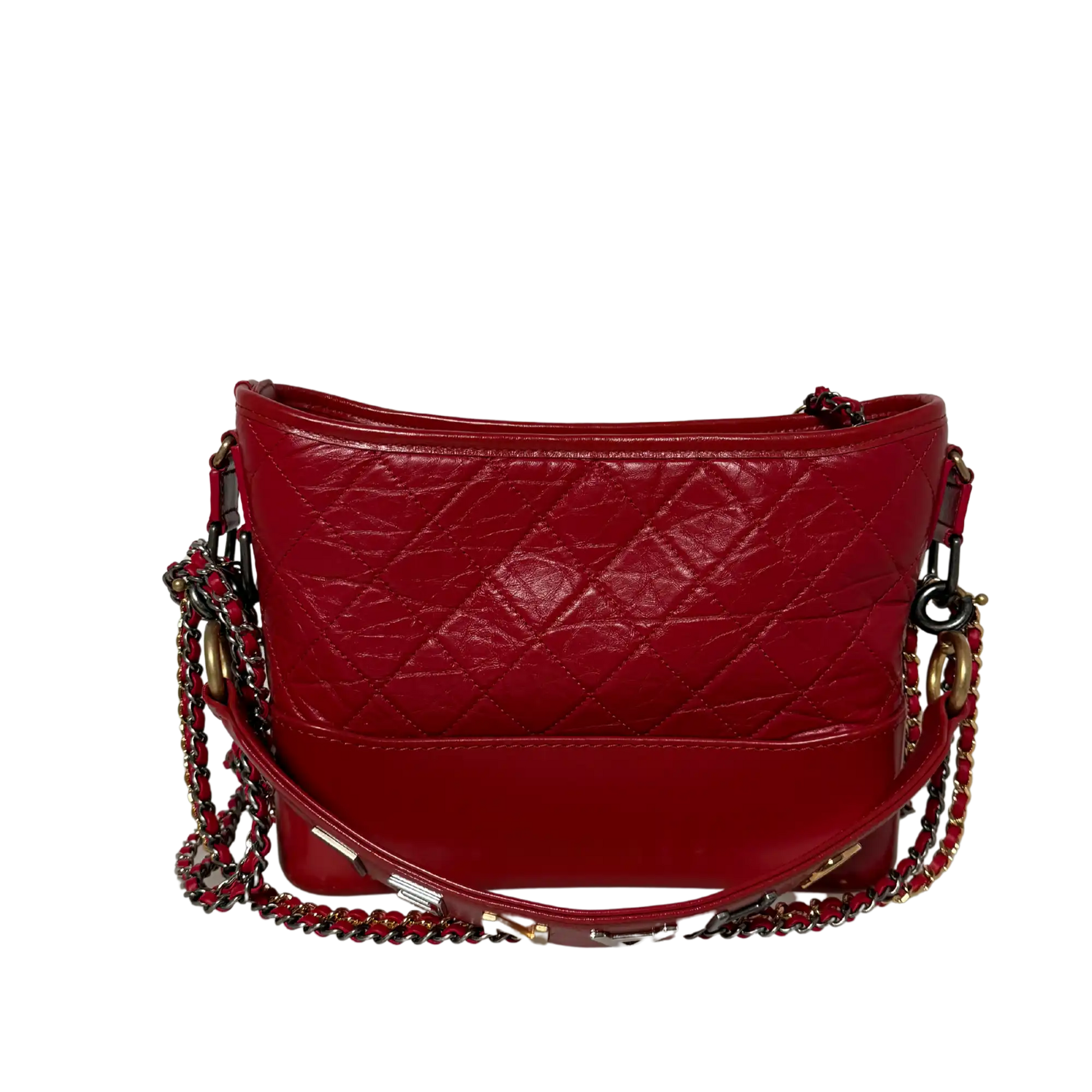 Chanel Gabrielle Small Hobo Bag rot 2020 Fullset / Sehr gut Chanel