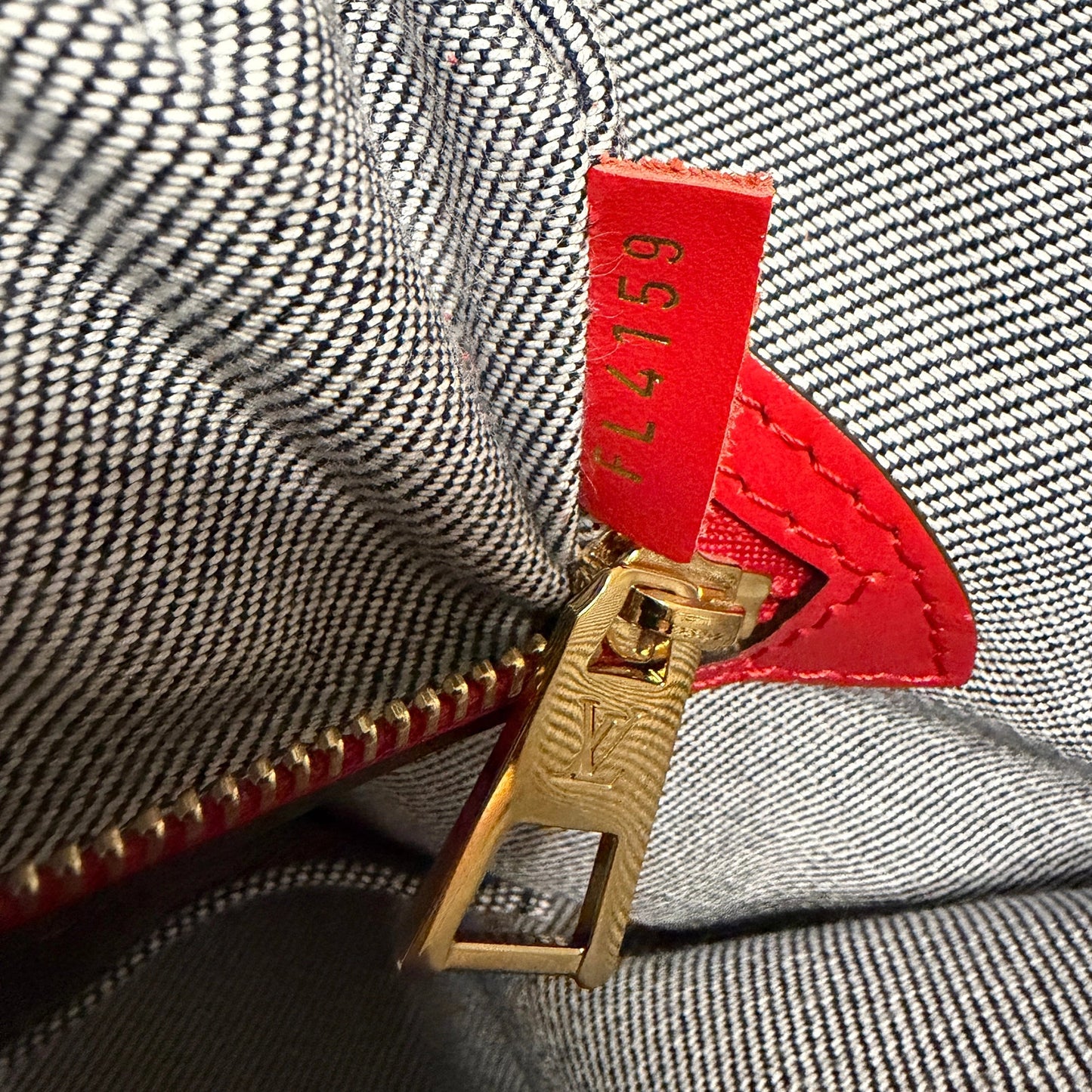 Louis Vuitton Onthego GM Denim Shopper M44992 / sehr gut Louis Vuitton