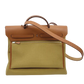 Hermès Herbag Zip 39 Palladium Hardware Ginger / Naturel Fullset 2024 / neuwertig Hermès