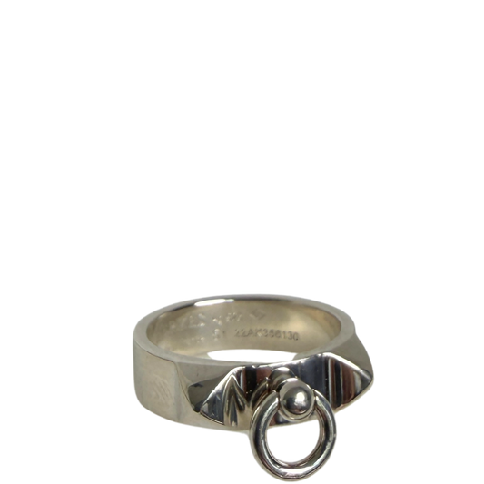 Hermès Collier de Chien Ring 925er Silber Größe 51 / sehr gut Dior