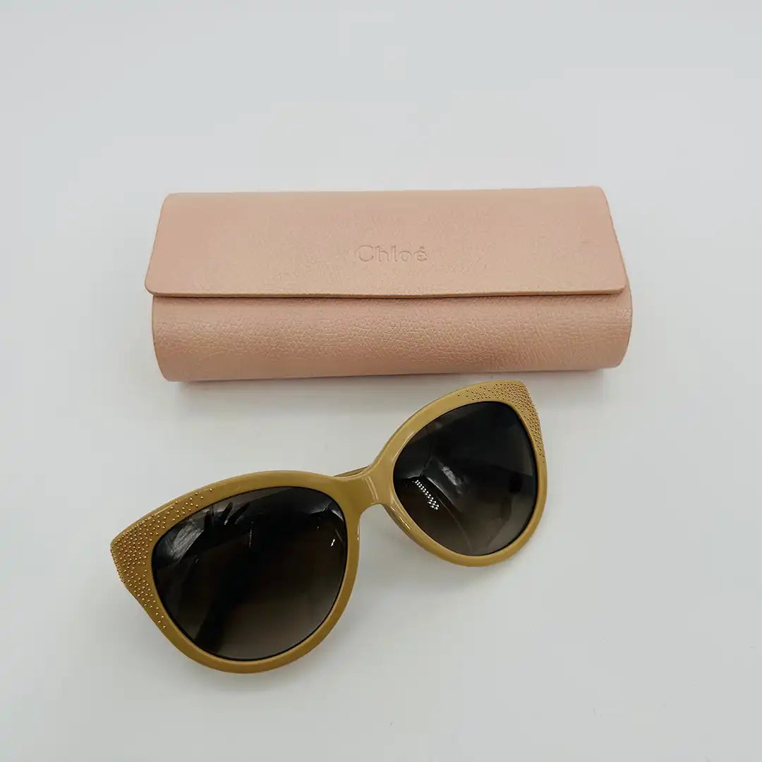 Chloé Sonnenbrille CE 627S 264 56B beige neuwertig Chloé