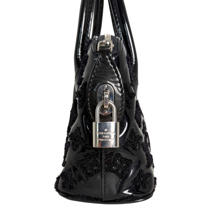 Louis Vuitton Lockit BB Bag Limited Edition 2012 Lackleder schwarz / sehr gut Louis Vuitton