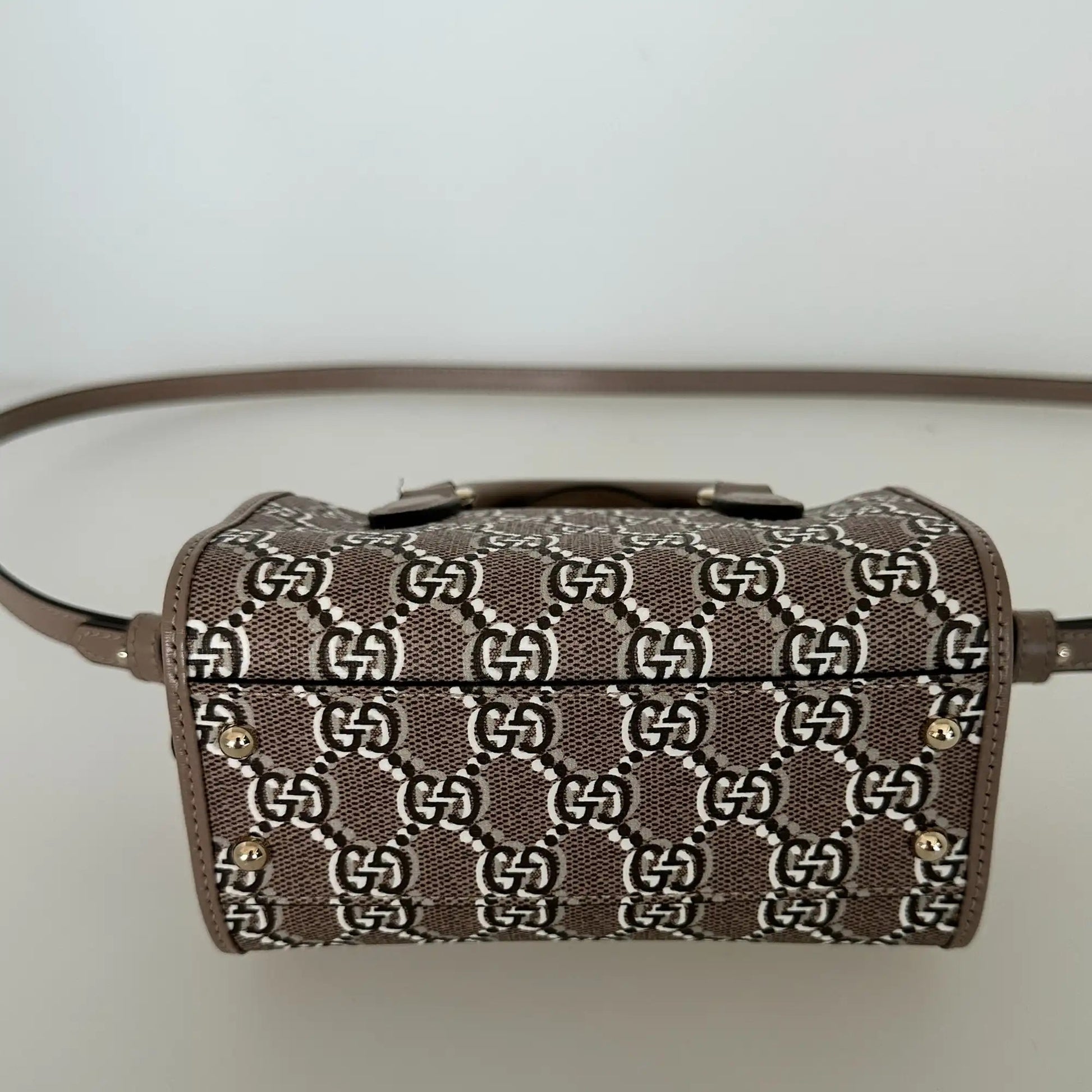 Gucci GG Super Mini Schultertasche neue Kollektion beige / ungetragen Gucci