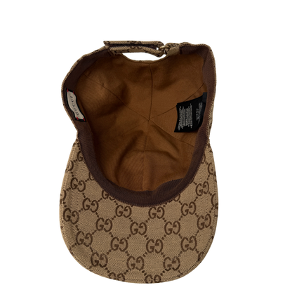 Gucci GG Baseballkappe Größe M Beige / neuwertig Gucci