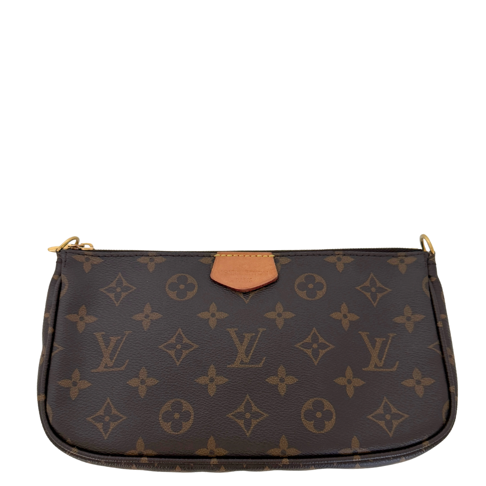 Louis Vuitton Multi Pochette Accessoires Monogram Canvas Rose Clair / sehr gut Louis Vuitton