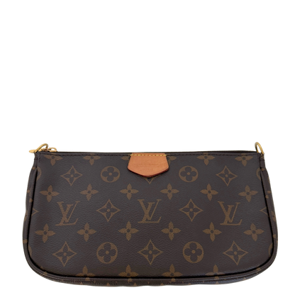 Louis Vuitton Multi Pochette Accessoires Monogram Canvas Rose Clair / sehr gut Louis Vuitton