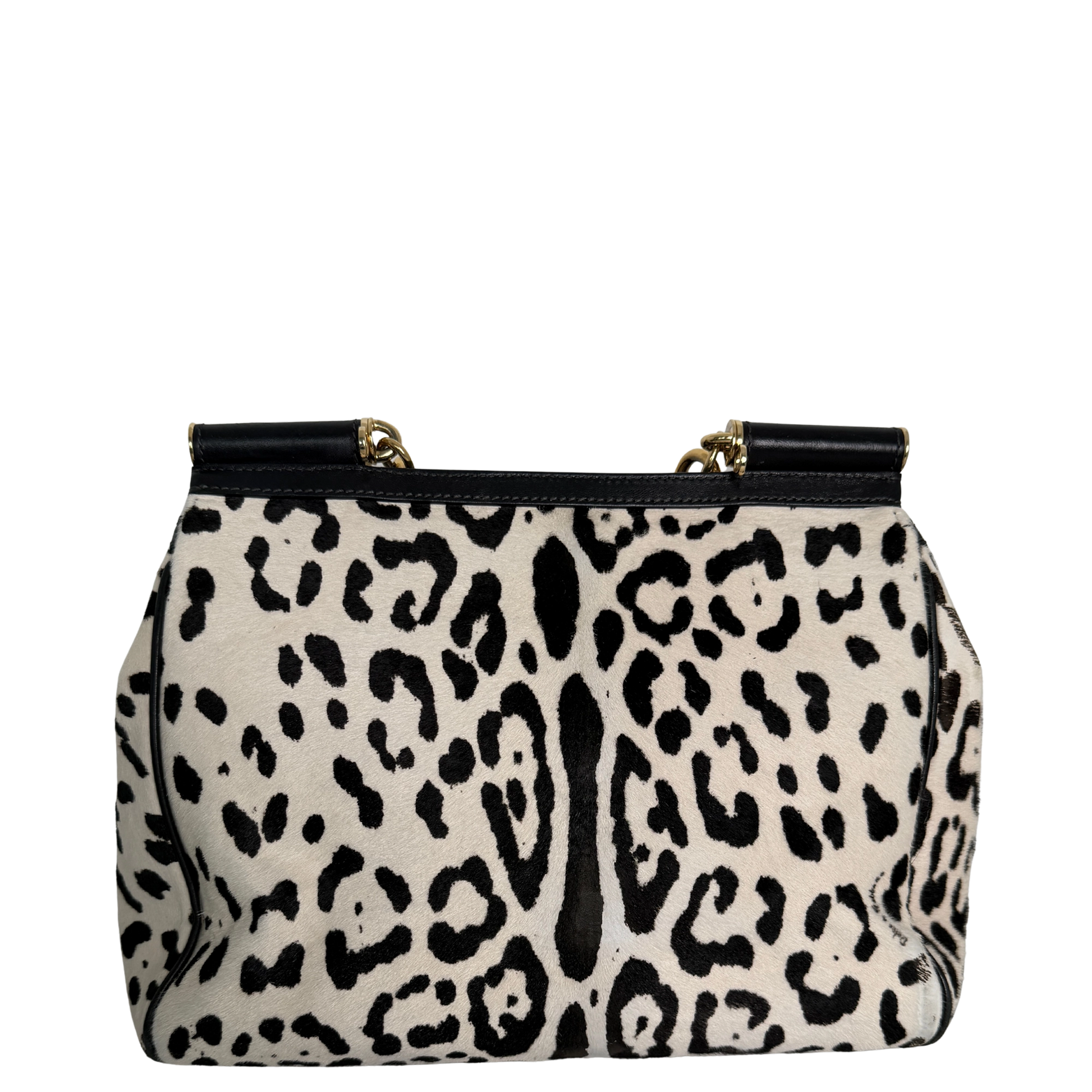 Dolce & Gabbana Miss Sicily Leopard Muster Pferdehaar / gut Dolce & Gabbana