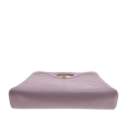 Chanel 31 light purple glänzendes Lammleder Shopper / sehr gut Louis Vuitton