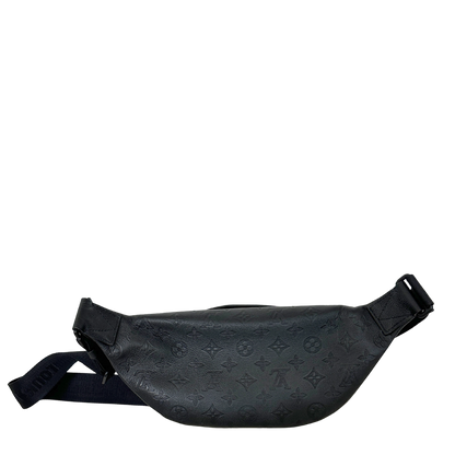 Louis Vuitton Rush Bumbag Monogram Shadow Leder schwarz Fullset / sehr gut Louis Vuitton