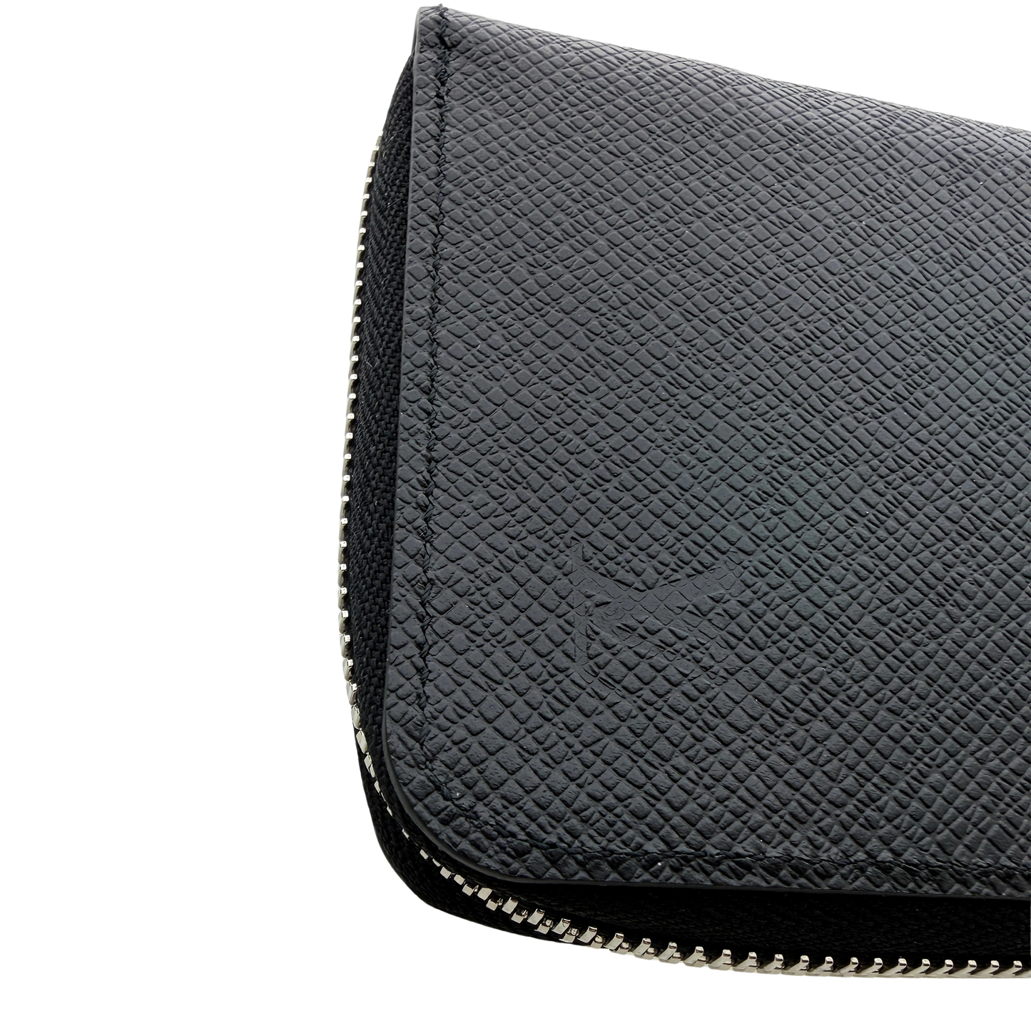Louis Vuitton Zippy Wallet Vertical Taiga Leder schwarz Fullset / neuwertig Louis Vuitton