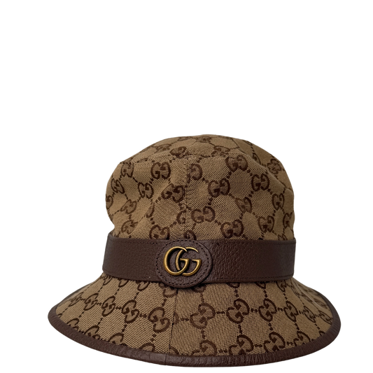 Gucci beige GG Canvas Hut Größe S 57cm / neuwertig Gucci