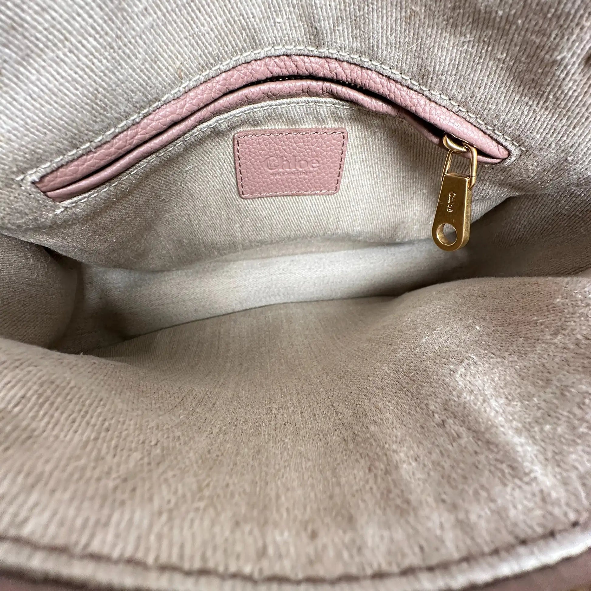 Chloé Marcie Small Handtasche Woodrose Leder / neuwertig Chloé