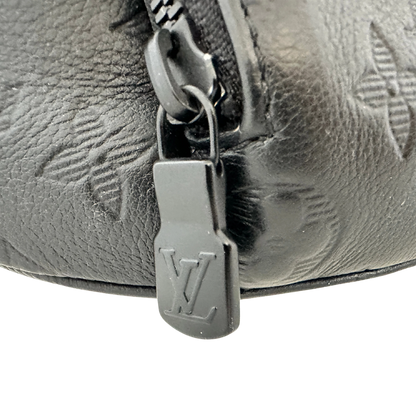 Louis Vuitton Rush Bumbag Monogram Shadow Leder schwarz Fullset / sehr gut Louis Vuitton