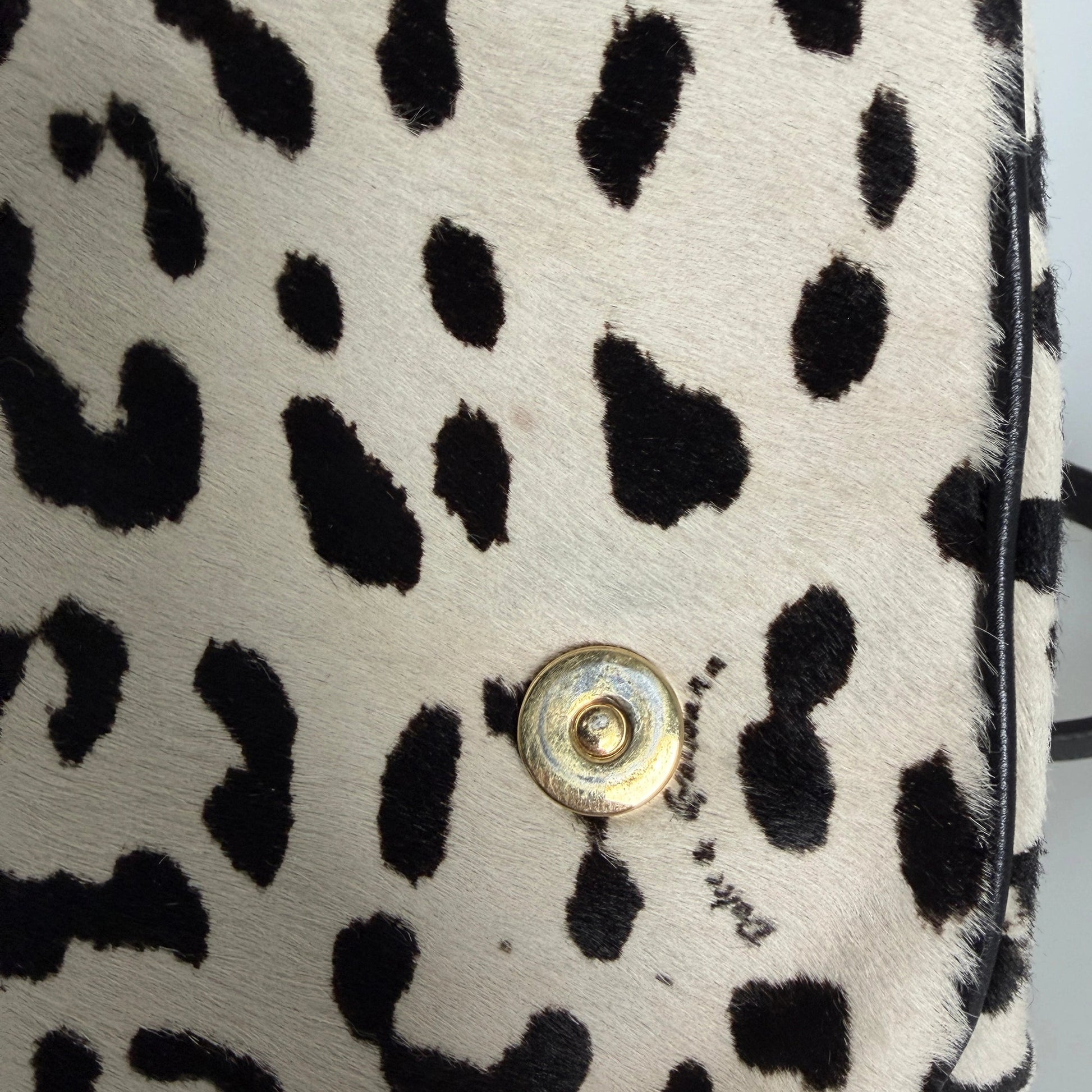 Dolce & Gabbana Miss Sicily Leopard Muster Pferdehaar / gut Dolce & Gabbana