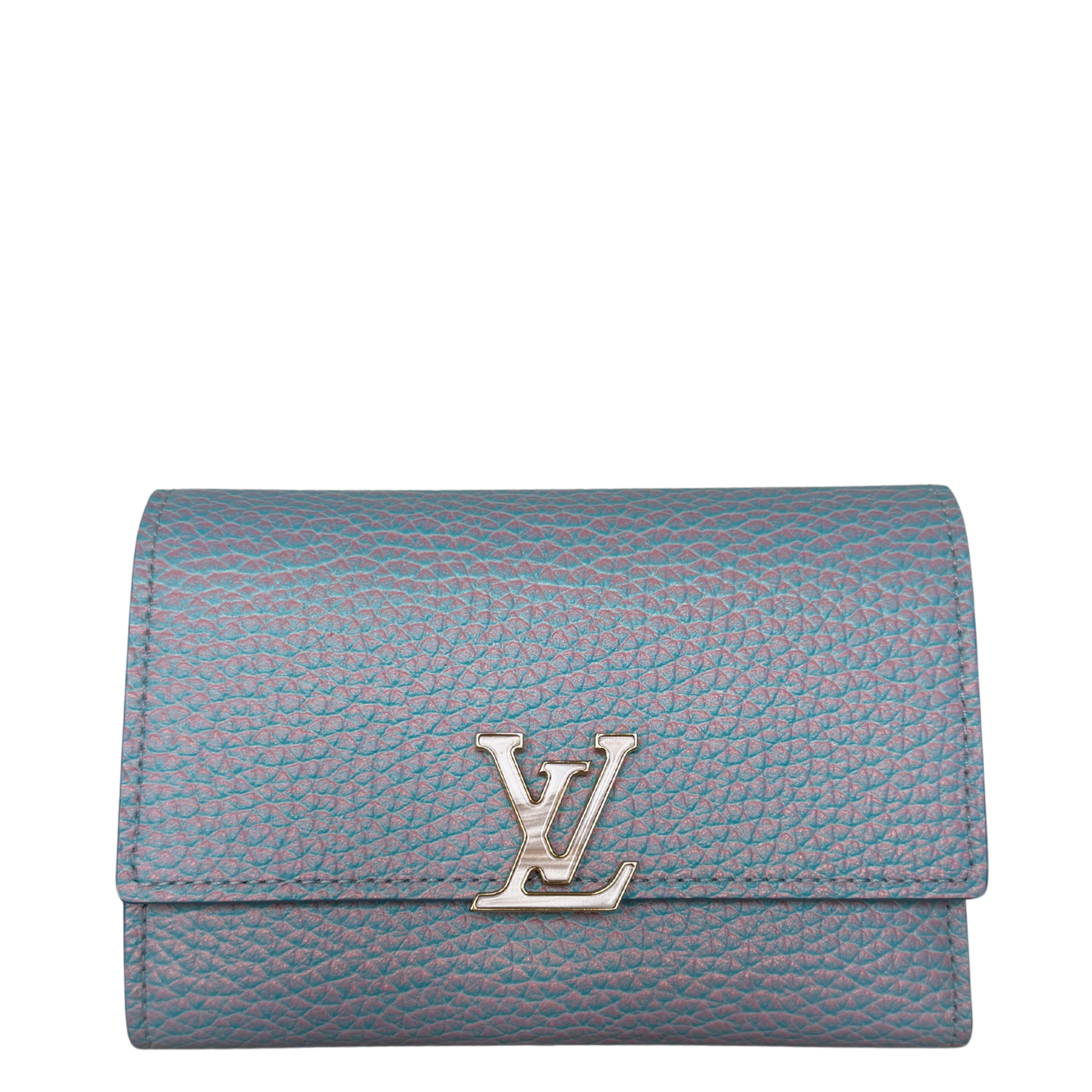 Louis Vuitton Capucines Compact Geldbörse lilac Fullset / neuwertig Louis Vuitton