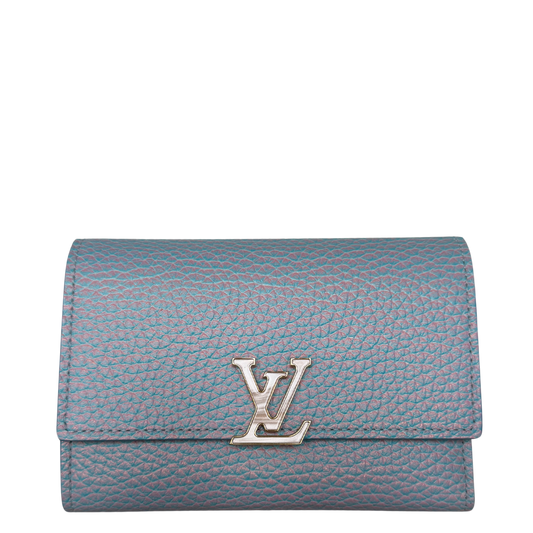 Louis Vuitton Capucines Compact Geldbörse lilac Fullset / neuwertig Louis Vuitton