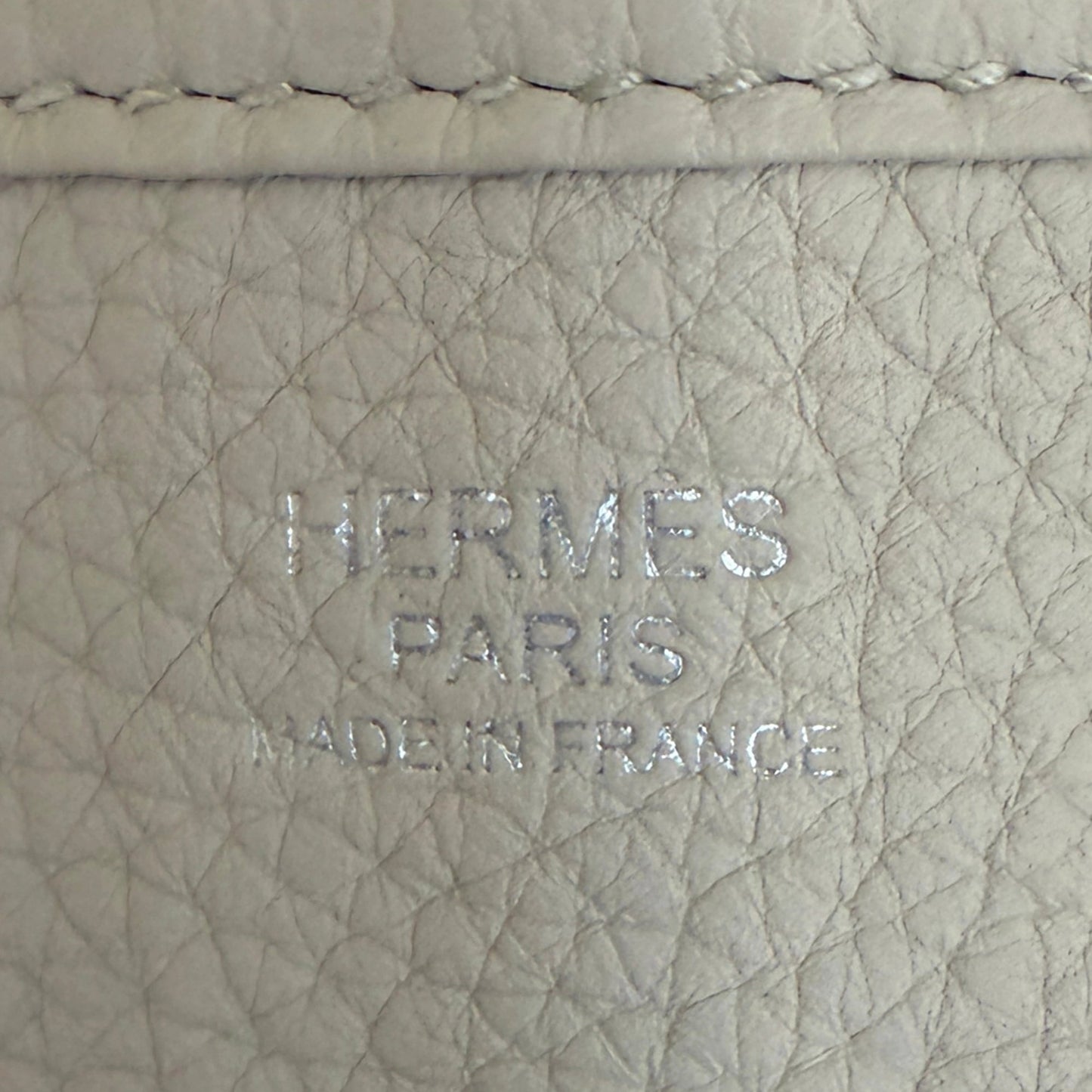 Hermès Evelyne III 29 Clemence Leder béton Paladium Hardware Fullset  2024/ neuwertig Hermès