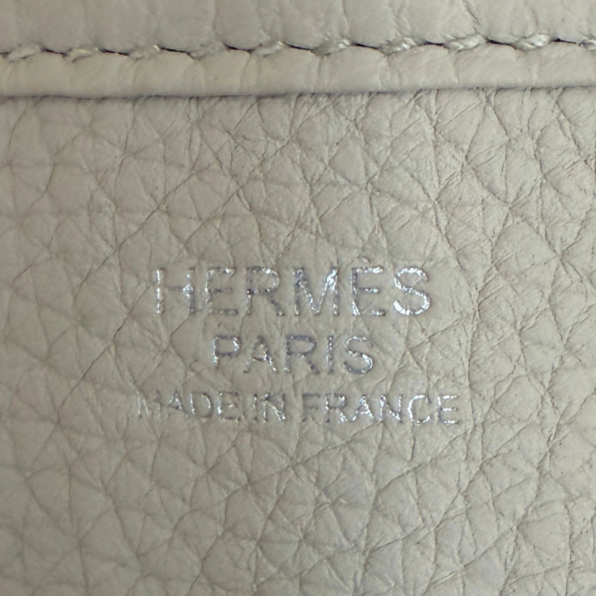 Hermès Evelyne III 29 Clemence Leder béton Paladium Hardware Fullset  2024/ neuwertig Hermès