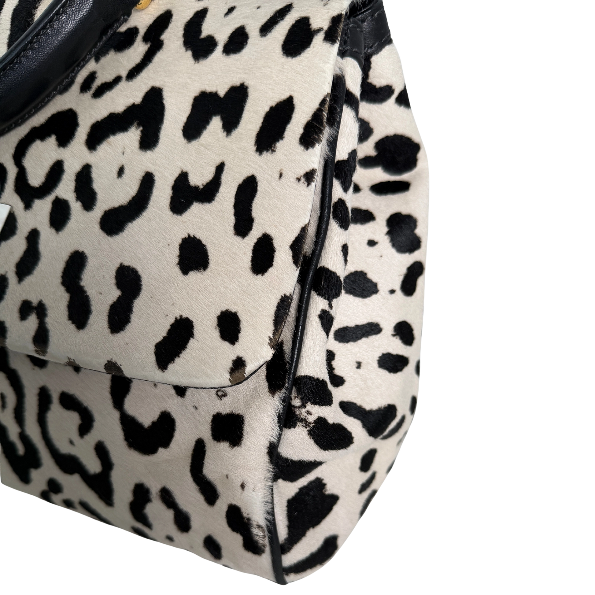 Dolce & Gabbana Miss Sicily Leopard Muster Pferdehaar / gut Dolce & Gabbana