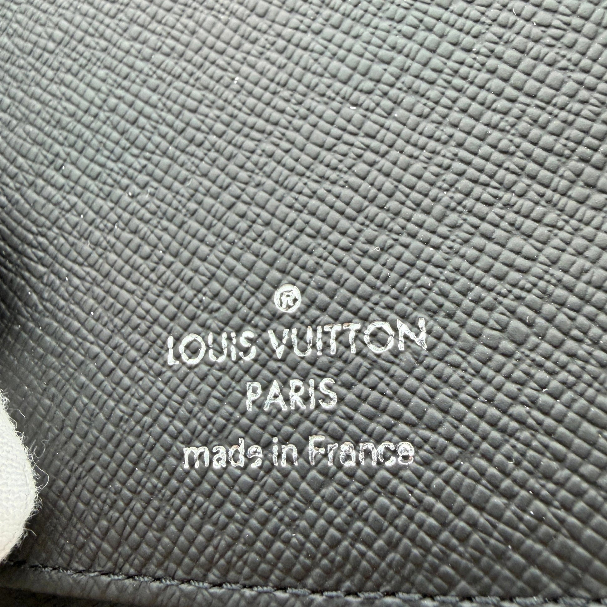 Louis Vuitton Zippy Wallet Vertical Taiga Leder schwarz Fullset / neuwertig Louis Vuitton