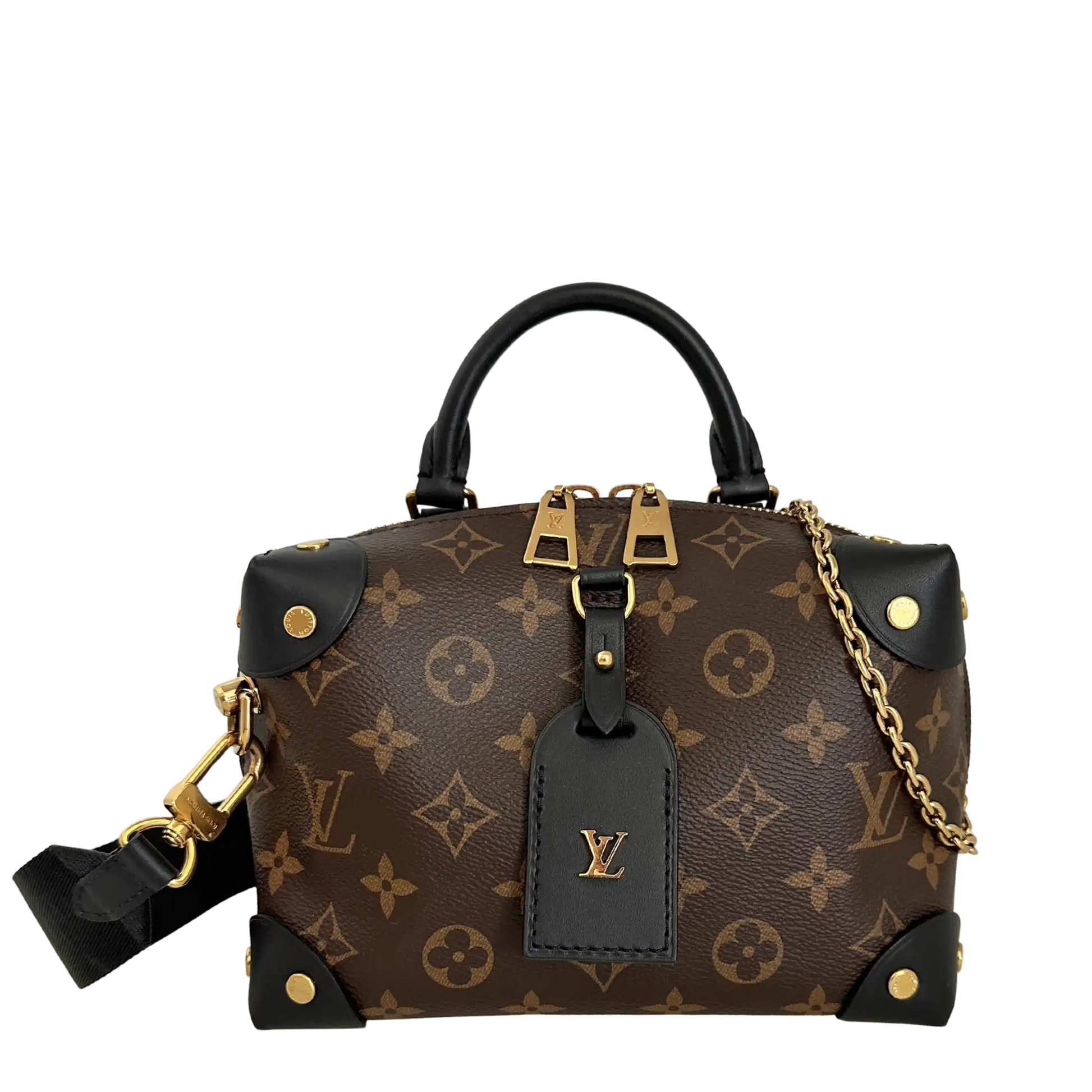 Louis Vuitton Petite Malle Souple Monogram M45571 Fullset / sehr gut Louis Vuitton