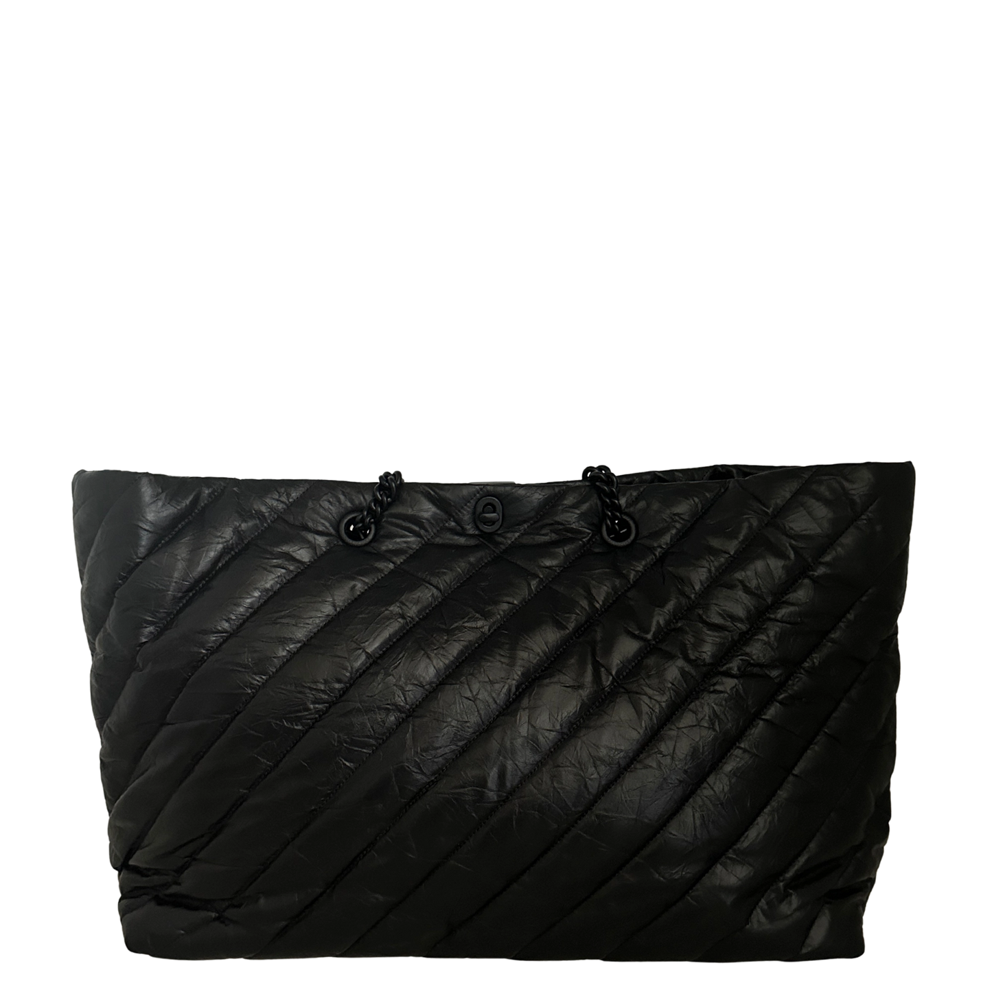 Balenciaga Shopper Crush East-West Large Kalbsleder / neuwertig Balenciaga