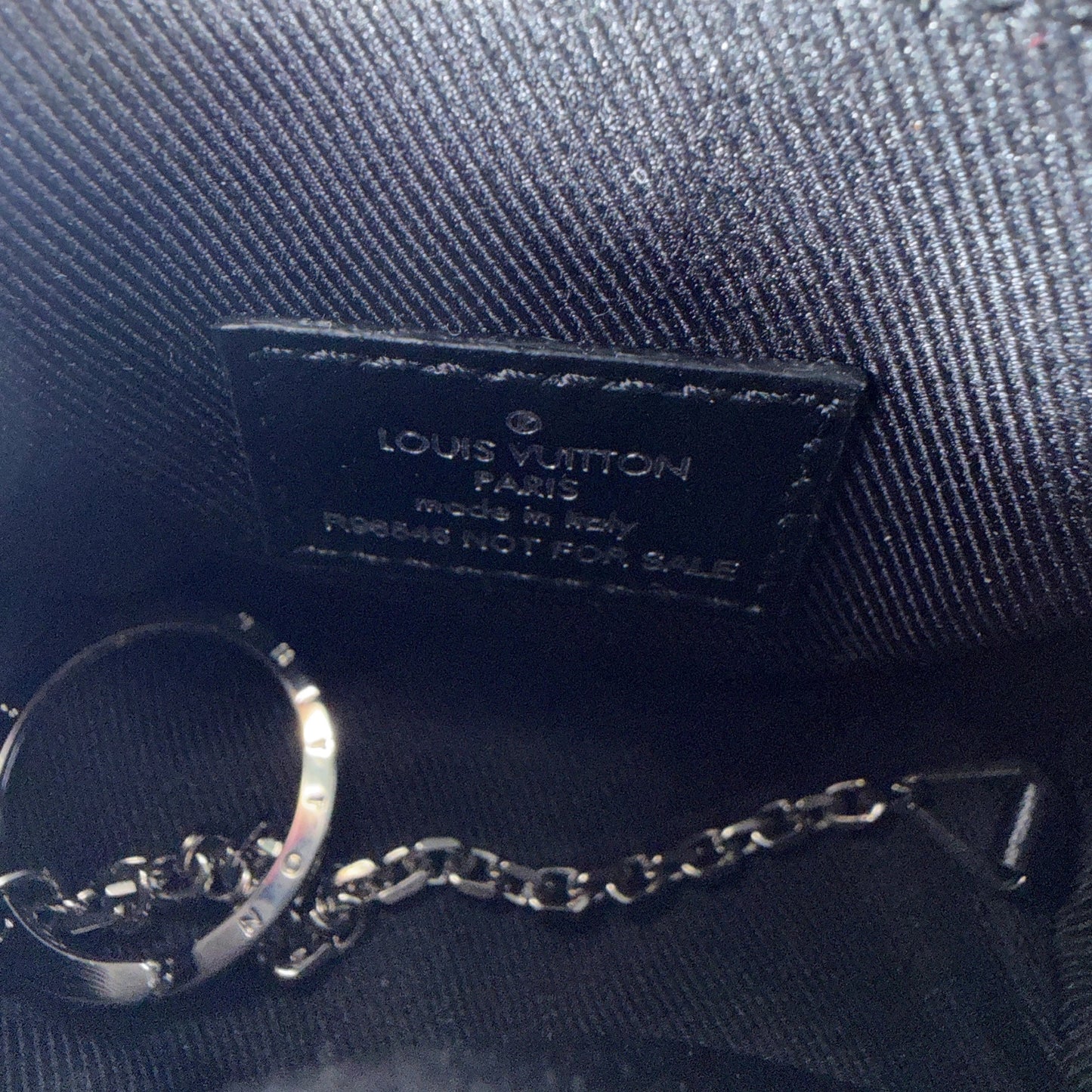 Louis Vuitton Epi Micro Steamer silber schwarz / neuwertig Louis Vuitton