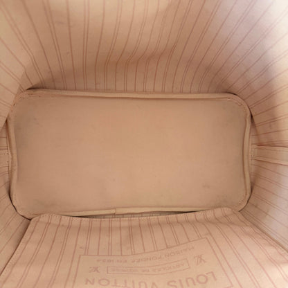Louis Vuitton Neverfull MM Damier Ebene Rose Ballerine / sehr gut Louis Vuitton