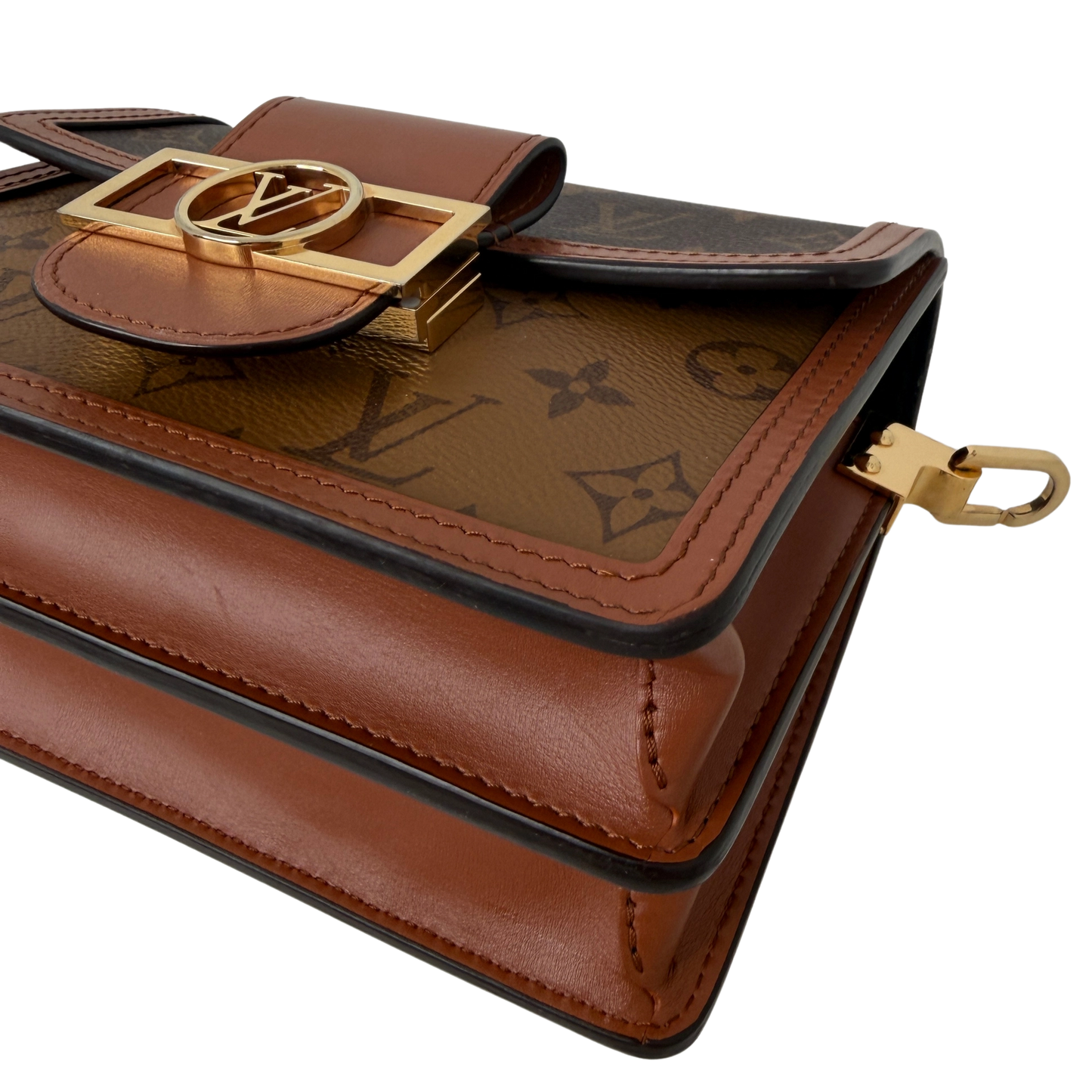 Louis Vuitton Mini Dauphine Monogram Reverse Canvas Fullset / sehr gut Louis Vuitton