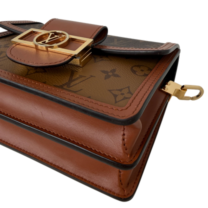 Louis Vuitton Mini Dauphine Monogram Reverse Canvas Fullset / sehr gut Louis Vuitton