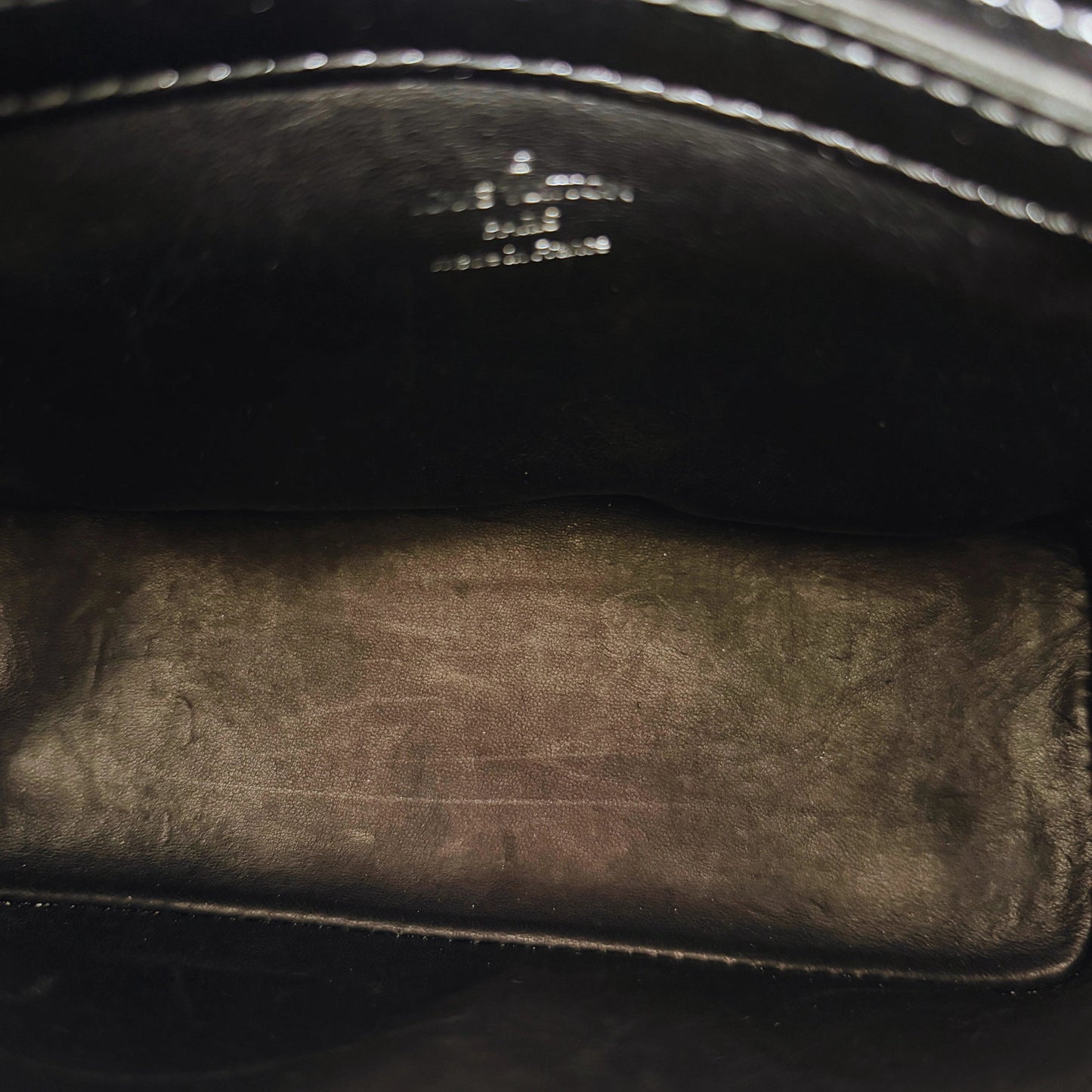 Louis Vuitton Lockit BB Bag Limited Edition 2012 Lackleder schwarz / sehr gut Louis Vuitton