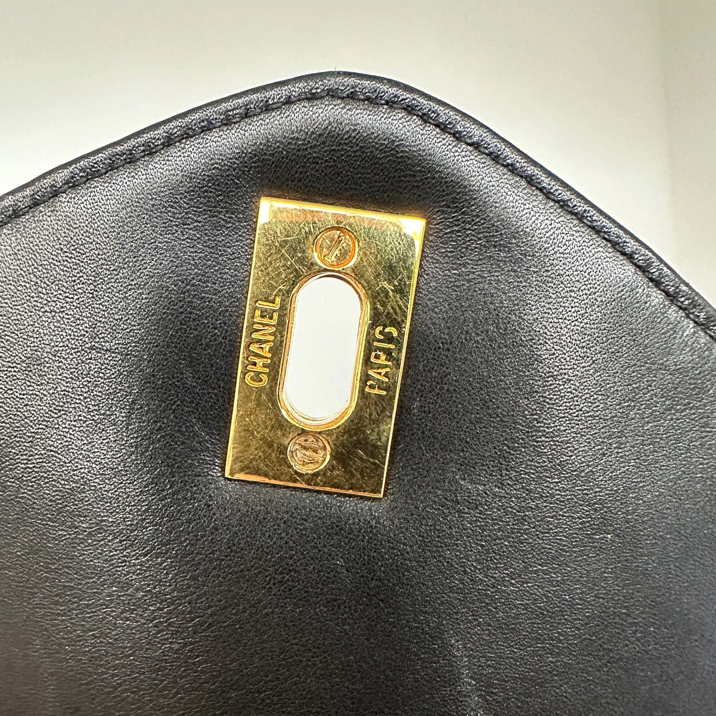 Chanel Supermodel Weekender Vintage 24k vergoldet mit ID Card / Invest / sehr gut Chanel