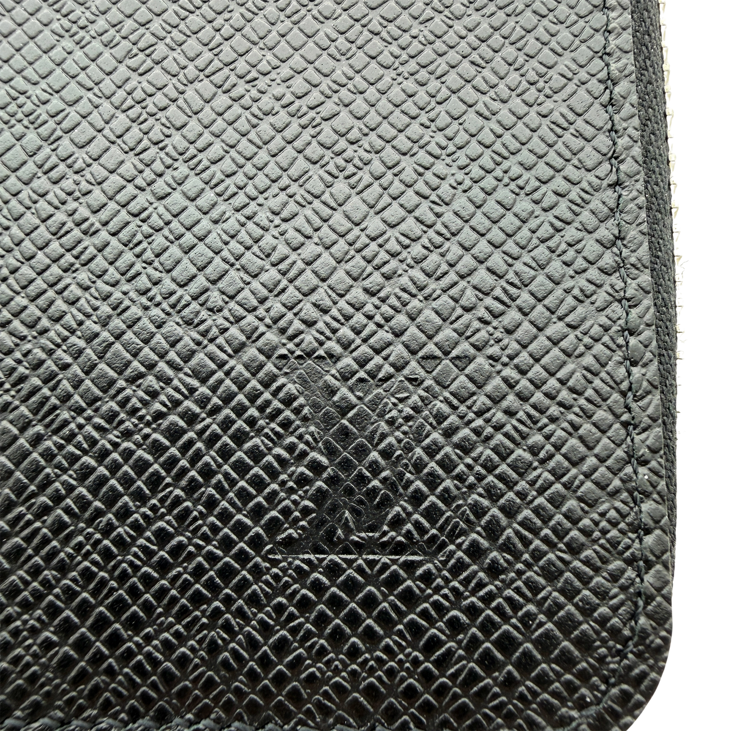 Louis Vuitton Zippy Wallet Vertical Taiga Leder schwarz Fullset / neuwertig Louis Vuitton