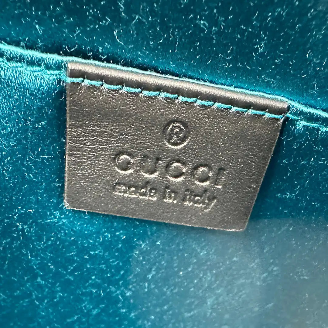 Gucci Ophidia GG Dome Bag small schwarz Wildleder / sehr gut Gucci