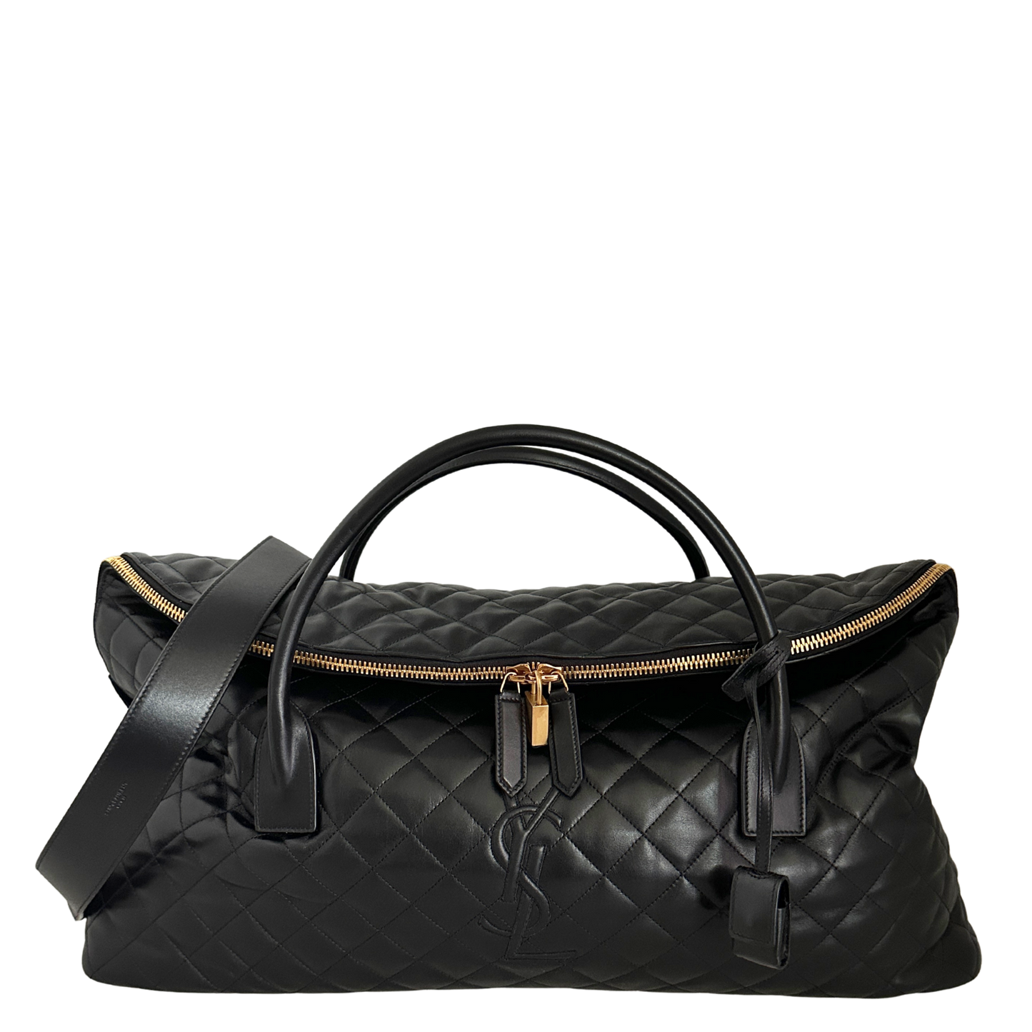 Saint Laurent ES Giant Quilted Duffle Bag Reisetasche Schwarz / neuwertig Saint Laurent
