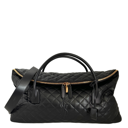 Saint Laurent ES Giant Quilted Duffle Bag Reisetasche Schwarz / neuwertig Saint Laurent