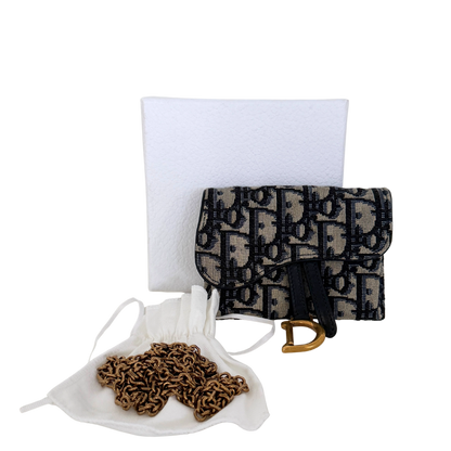Christian Dior Nano Saddle Crossybody Belt Pochette Oblique / sehr gut Dior