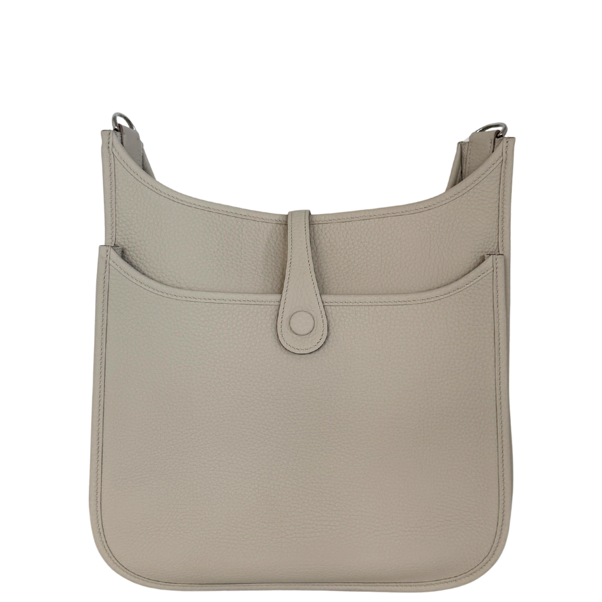 Hermès Evelyne III 29 Clemence Leder béton Paladium Hardware Fullset  2024/ neuwertig Hermès