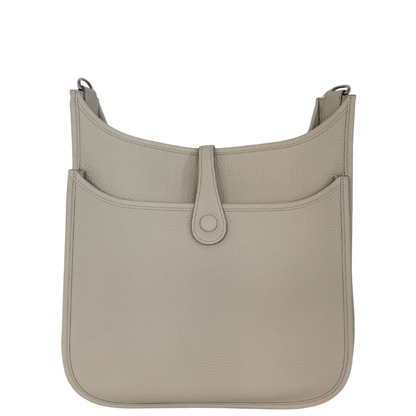 Hermès Evelyne III 29 Clemence Leder béton Paladium Hardware Fullset  2024/ neuwertig Hermès