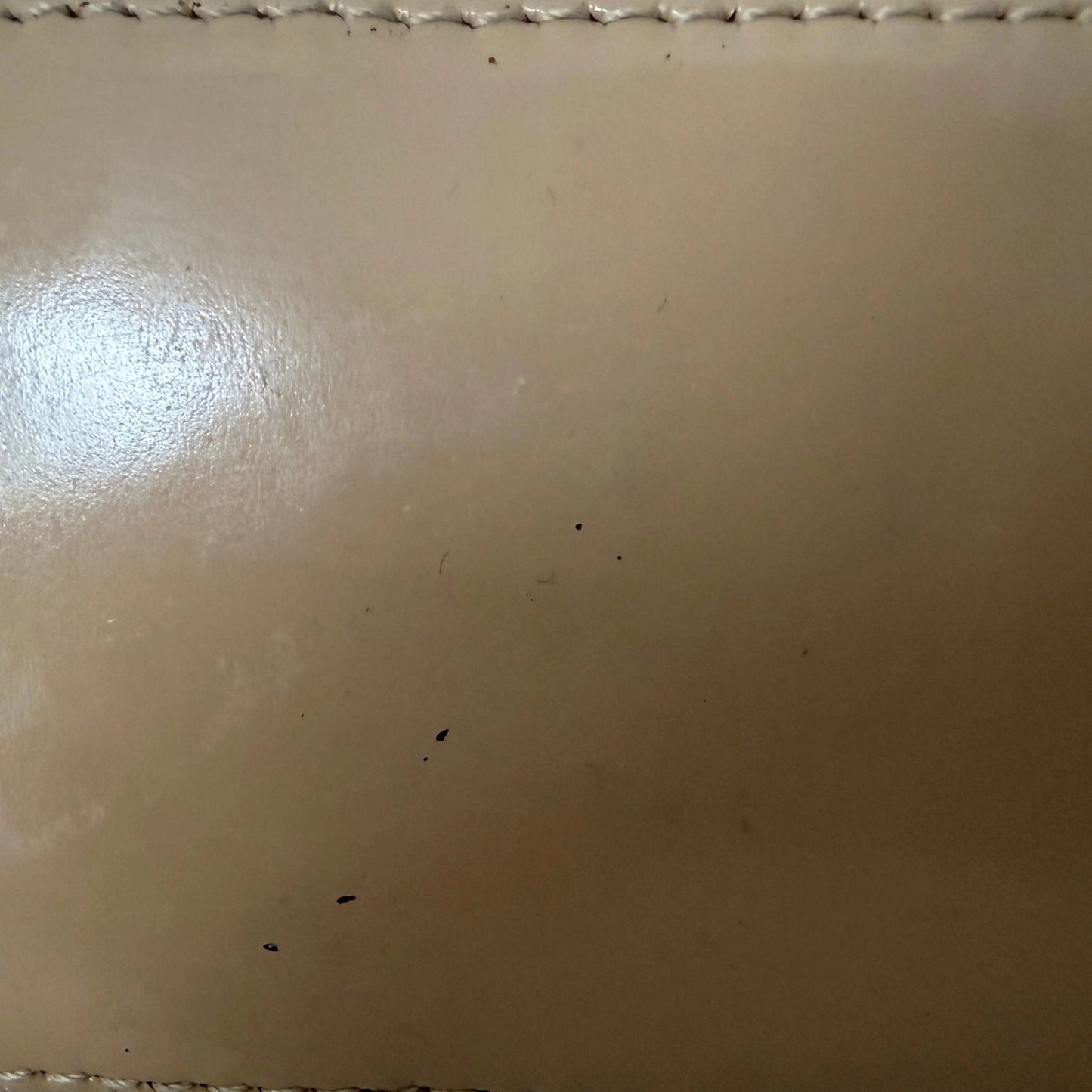Gucci Jackie Schultertasche Lackleder beige / sehr gut Gucci