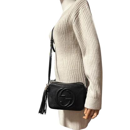 Gucci Soho Disco Tasche schwarz / sehr gut Gucci