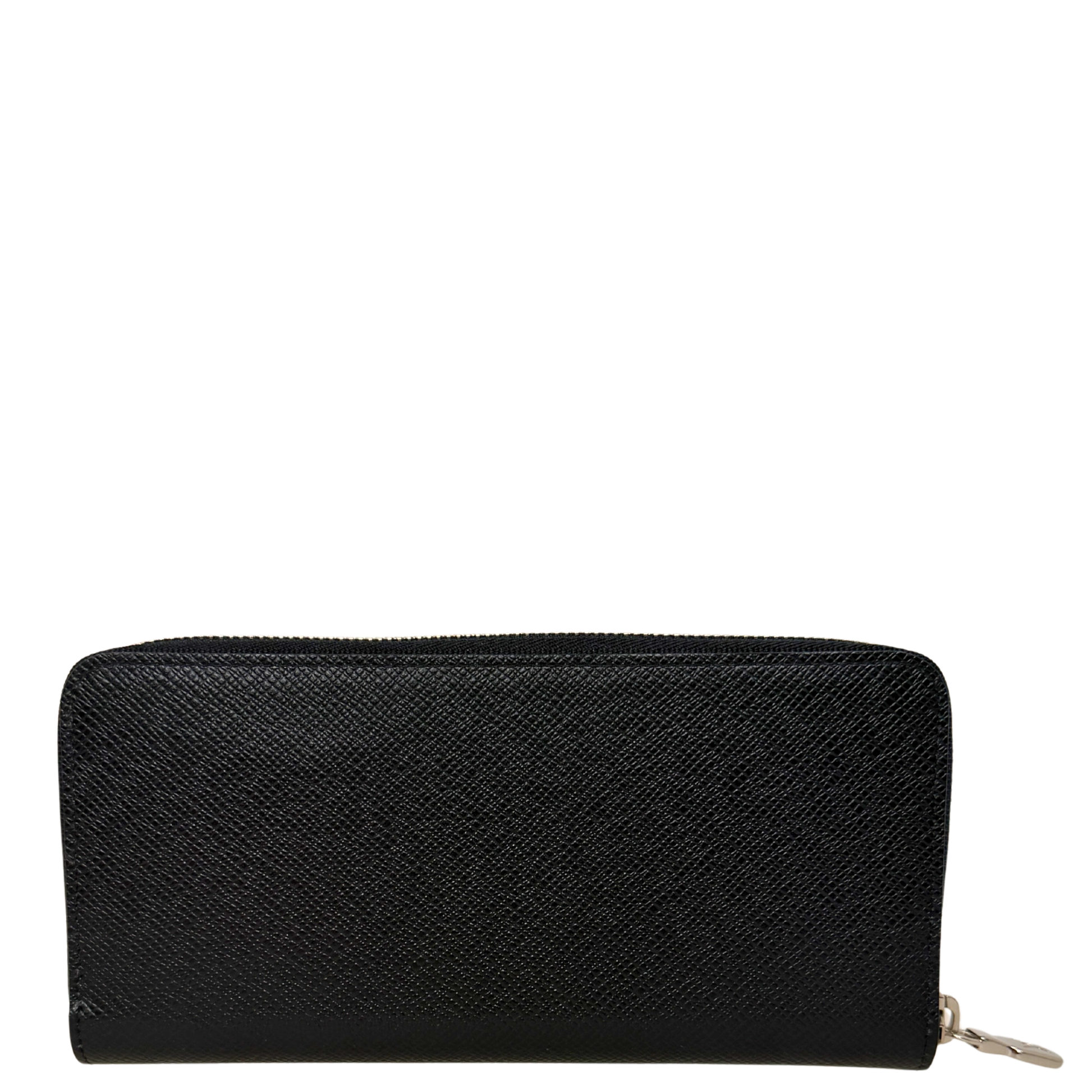 Louis Vuitton Zippy Geldbörse Horizontal Taiga Leder Fullset / neuwertig Louis Vuitton