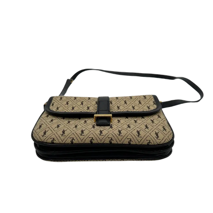 Saint Laurent YSL Canvas Small Le Monogramme Besace Bag Beige / sehr gut