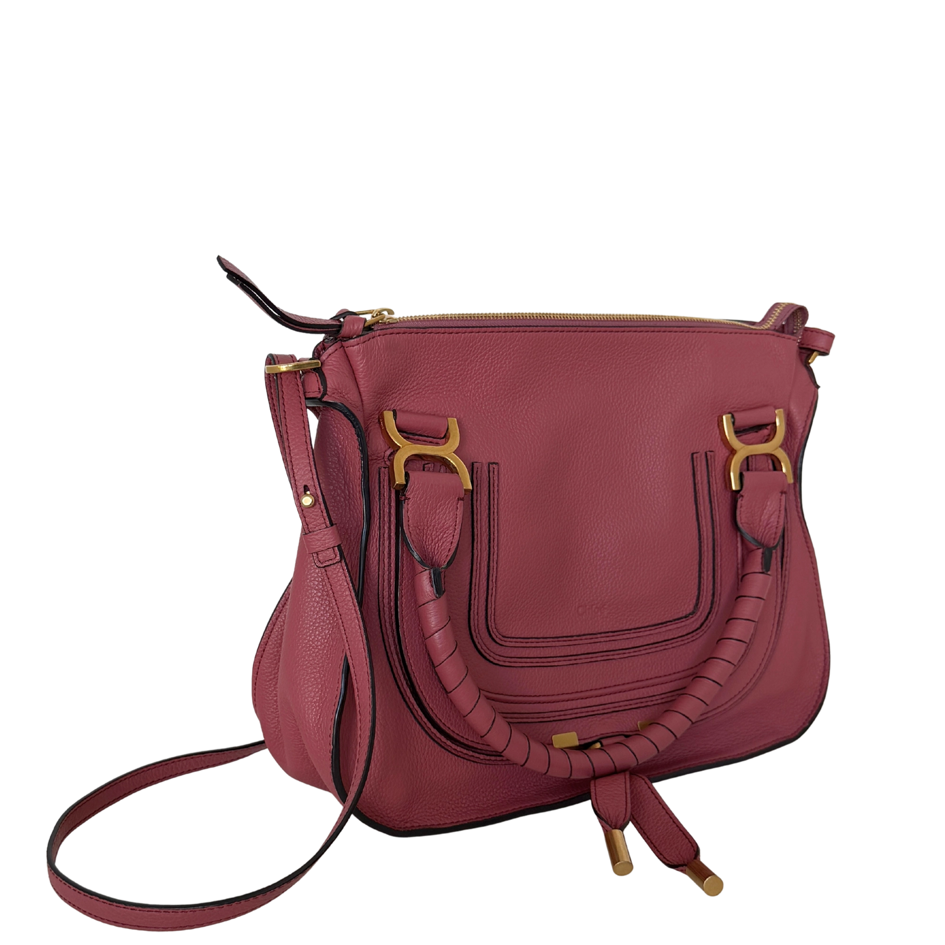 Chloé Marcie Medium Leder Faded Rose / neuwertig Chloé