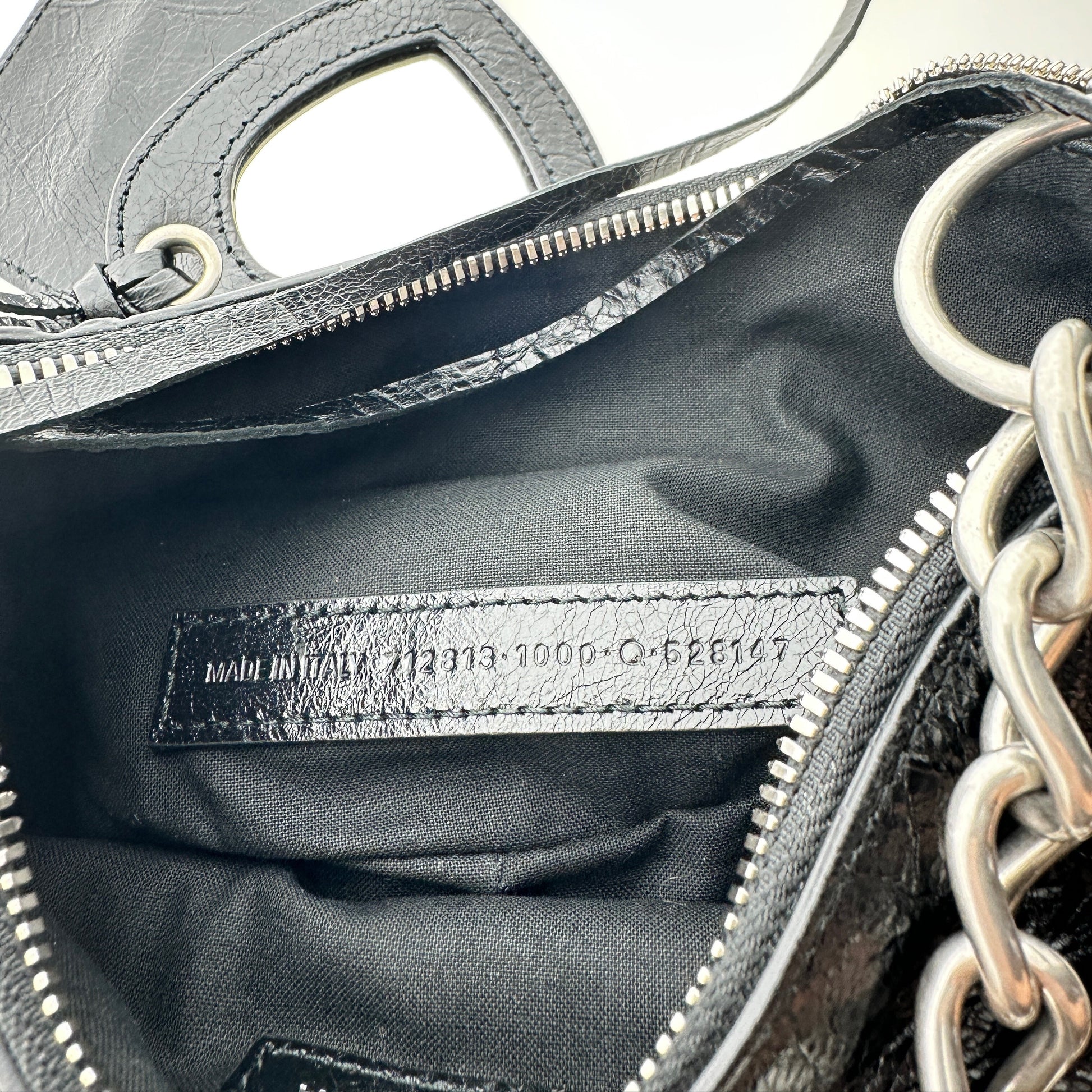 Balenciaga Le Cagole XS Shoulder Bag with Chain / neuwertig Balenciaga