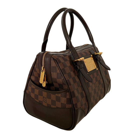 Louis Vuitton Berkeley Damier Ebene Handtasche / gut Louis Vuitton